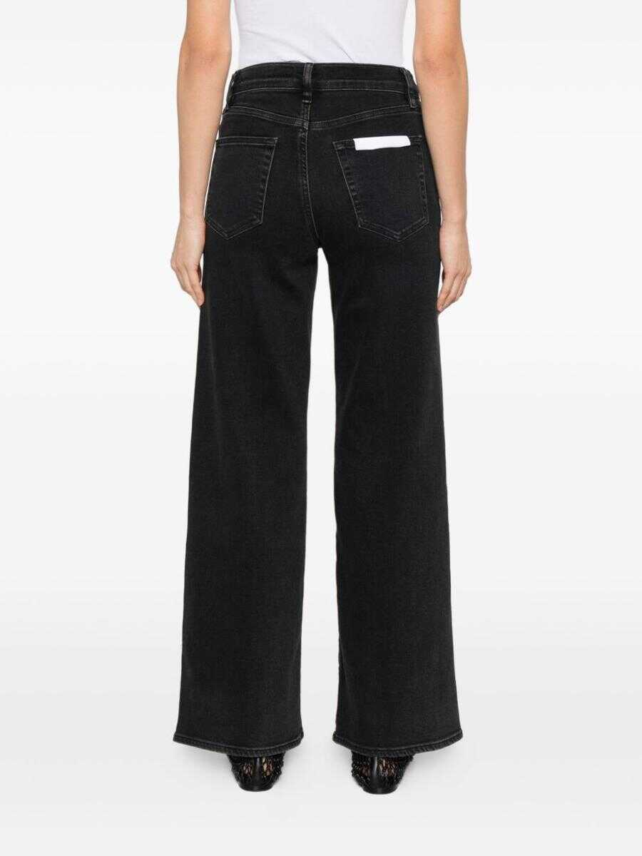 Blugi FRAME Frame Le Slim Palazzo Jeans Black Femei (BM 18685188) 3