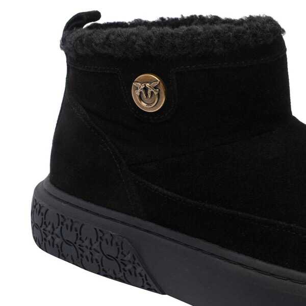 Bocanci Pinko Pinko Boots Black Femei (BM 18686064) 4