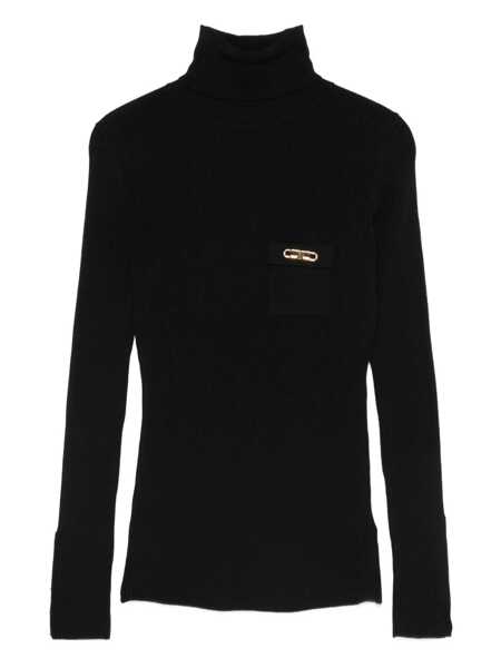 Pulovere Elisabetta Franchi WOMENS KNITTED SWEATER Black   Femei (BM 18686844) 1