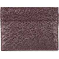 Accesorii Dolce & Gabbana Dama - Portofele Dolce & Gabbana Leather Card Holder BROWN Femei (BM 18686908) - B-mall.ro