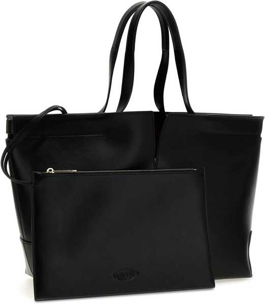 Genti de umar TODS Di Bag Folio Medium-Small Bag BLACK Femei (BM 18686911) 3