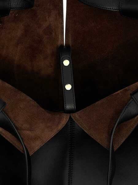 Genti de umar TODS Di Bag Folio Medium-Small Bag BLACK Femei (BM 18686911) 4