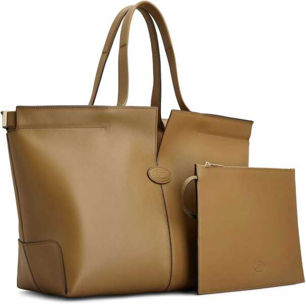 Genti de umar TODS Di Bag Folio Medium-Small Bag BROWN Femei (BM 18686935) 3