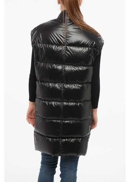 Geci de iarna Bacon Sleeveless Storm Fury Down Jacket Black Femei (BM 18687016) 2