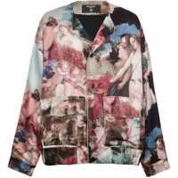 Jachete Patterned Satin Lightweight Jacket Barbati