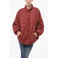 Jachete Quilted New Claire Overshirt With Elastic Cuffs Femei