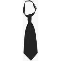 Cravate Striped Virgin Wool Ascot Tie Barbati