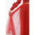 Elisabetta Franchi Tulle Embroidered Skirt Red