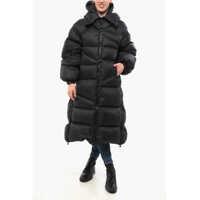 Geci de iarna Side Zipped New Double Long Down Jacket Femei