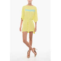 Tricouri Beachwear Printed Belted Beach Dress Femei
