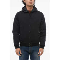 Geci de iarna Moorer Bomber Fit Mougi Down Jacket With Removable Chest Piece