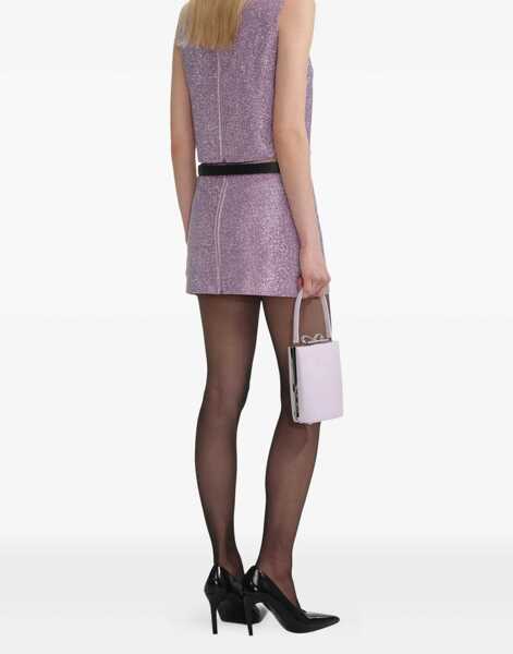 Bluze Self-Portrait Metal Mesh Top LILAC Femei (BM 18687370) 2