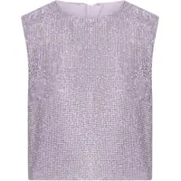 Bluze Metal Mesh Top Femei