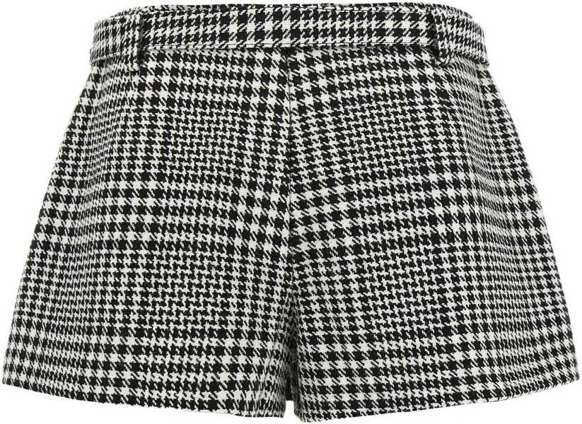 Fuste casual Self-Portrait Houndstooth Skirt-Pants MULTICOLOUR Femei (BM 18687415) 2