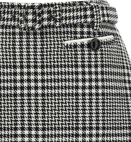 Fuste casual Self-Portrait Houndstooth Skirt-Pants MULTICOLOUR Femei (BM 18687415) 4