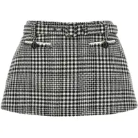 Fuste casual Houndstooth Skirt-Pants Femei
