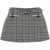 Self-Portrait Houndstooth Skirt-Pants MULTICOLOUR