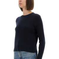 Pulovere GUEST IN RESIDENCE Dama - Pulovere casual GUEST IN RESIDENCE Shrunken Crew Jersey BLUE Femei (BM 18687451) - B-mall.ro