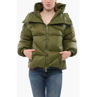 Geci de iarna Hooded New Double Down Jacket With Front Zip Femei