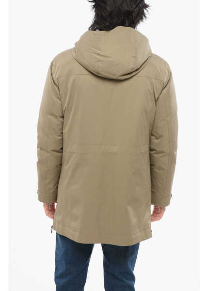 Geci de iarna CORNELIANI Padded Jacket With Removable Lining Green Barbati (BM 18687973) 2