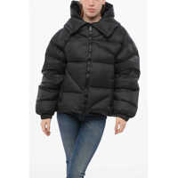 Geci de iarna Hooded New Double Down Jacket With Front Zip Femei
