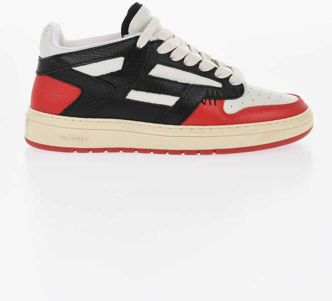 Sneakers REPRESENT Color Block Textured Leather Low-Top Sneakers Multicolor Barbati (BM 18688042) 3