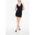 Elisabetta Franchi V Neck Knitted Minidress Black