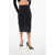 Elisabetta Franchi Back Split Lined Pencil Skirt Black
