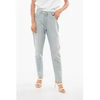 Blugi skinny Elisabetta Franchi Light Wash Slim Fit Denims 13Cm