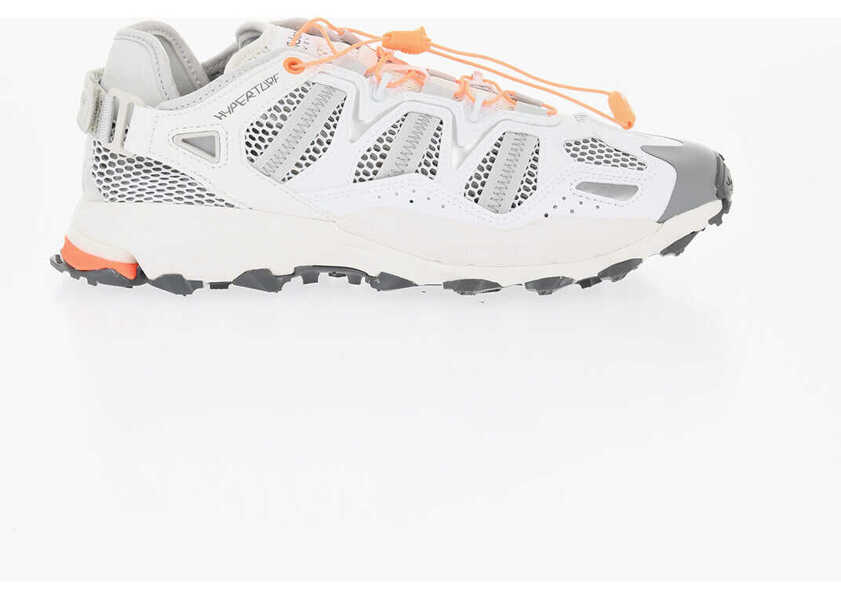 Sneakers adidas Mesh Fabric Hyperturf Low-Top Sneakers White Barbati (BM 18688363) 3