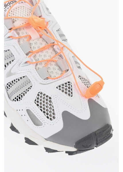 Sneakers adidas Mesh Fabric Hyperturf Low-Top Sneakers White Barbati (BM 18688363) 4