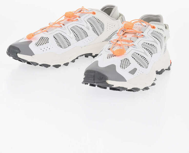 Sneakers adidas Mesh Fabric Hyperturf Low-Top Sneakers White Barbati (BM 18688363) 1