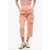 Elisabetta Franchi Brushed Cotton Multipocket Pants Orange