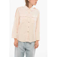 Camasi de blugi Elisabetta Franchi Soft Denim Shirt
