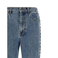 Imbracaminte ROTATE Birger Christensen Dama - Blugi ROTATE Birger Christensen Rotate Birger Christensen Laced Straight Leg Jeans BLUE Femei (BM 18688749) - B-mall.ro