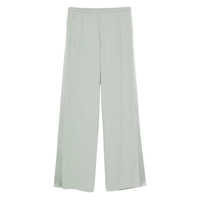 Pantaloni casual Forte_Forte Matte Anvers Satin Regular Waist Smoking Pants Clothing Femei