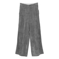 Pantaloni casual Alysi Wide Leg Trousers Femei
