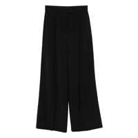 Pantaloni casual Sportmax Wool Wide-Leg Trousers Femei