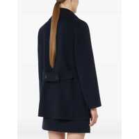 Paltoane Max Mara Dama - Paltoane Max Mara S Max Mara Caban Coat BLUE Femei (BM 18689397) - B-mall.ro
