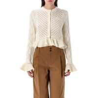 Cardigane Chloé Pointelle Knit Cardigan Femei