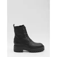 Bocanci Leather Ankle Boots Femei