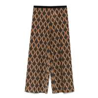 Pantaloni casual Siyu Printed Trousers Femei