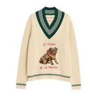 Pulovere Valentino Garavani Beige Wool Knitwear Barbati