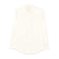 Camasi Forte_Forte Essential Heavy Stretch Silk Satin Shirt Clothing Femei