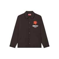 Geci Kenzo Shirt Jacket With Floral Details X Futura 2000 Barbati