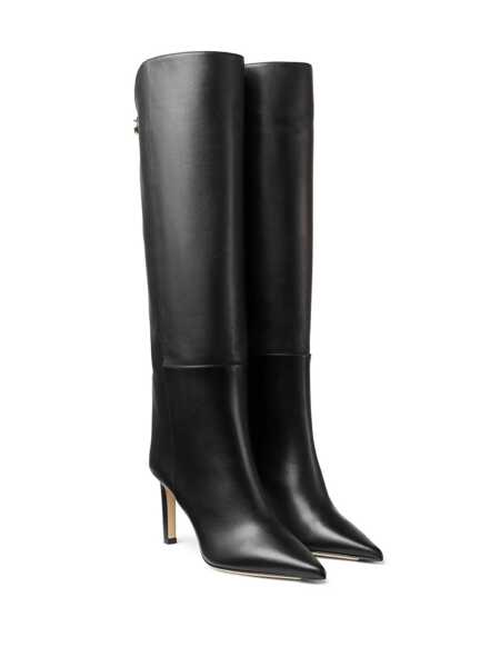 Bocanci Jimmy Choo Jimmy Choo Calf Leather Boot DEEP MERLOT Femei (BM 18690660) 2