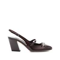 Pantofi cu toc Jimmy Choo Belinda Patent Leather Slingback Pumps Femei