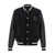 Givenchy Givenchy Black Wool Leather Jacket Black