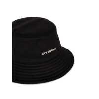 Sepci pentru Barbati - Sepci Givenchy Givenchy Logo Embroidery Bucket Hat Black Barbati (BM 18691077) - B-mall.ro
