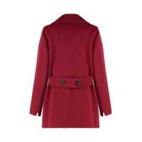Paltoane Max Mara Dama - Paltoane Max Mara S Max Mara Caban Virgin Wool Coat RED Femei (BM 18691206) - B-mall.ro